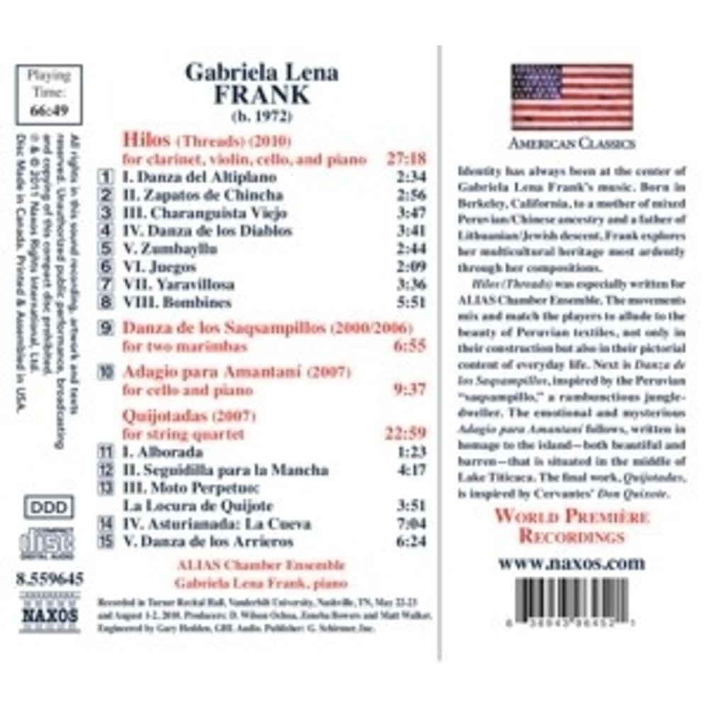 Naxos Frank: Hilos (Threads)