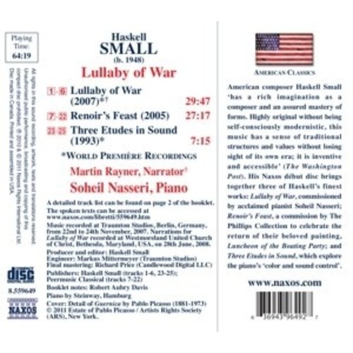 Naxos Small: Lullaby Of War