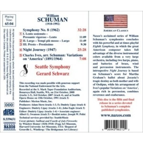 Naxos Schuman: Symphony No.8