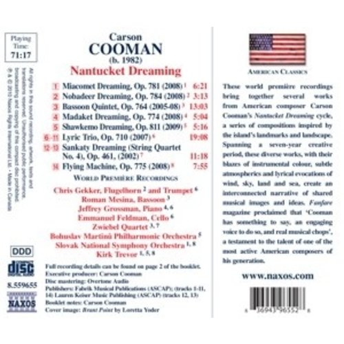 Naxos Cooman: Nantucket Dreaming