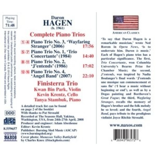 Naxos Hagen: Complete Piano Trios