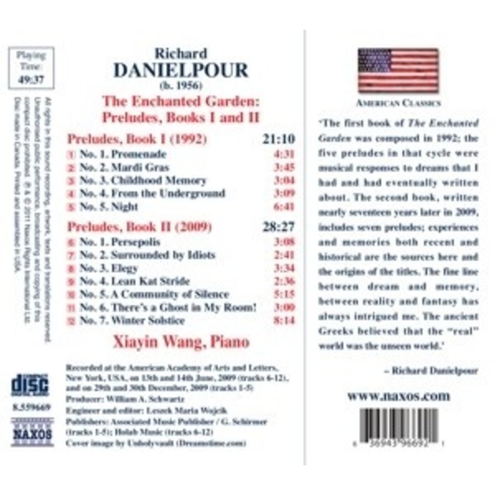 Naxos Danielpour: Enchanted Garden