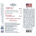 Naxos Hanson: Symphony No.1