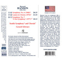 Naxos Hanson: Symphonies 6+7