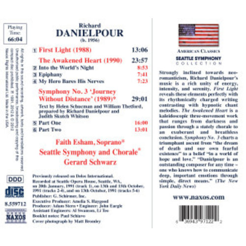 Naxos Danielpour: Symphony No.3