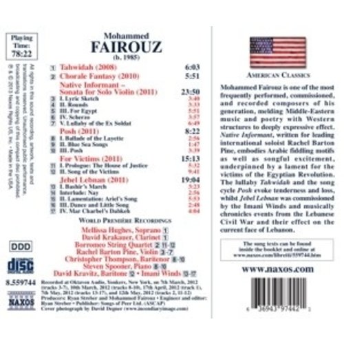 Naxos Fairouz: Native Informant