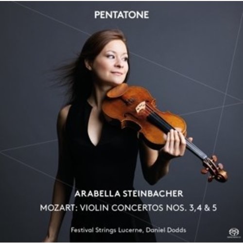 Pentatone Mozart: Violin Concertos 3, 4 & 5