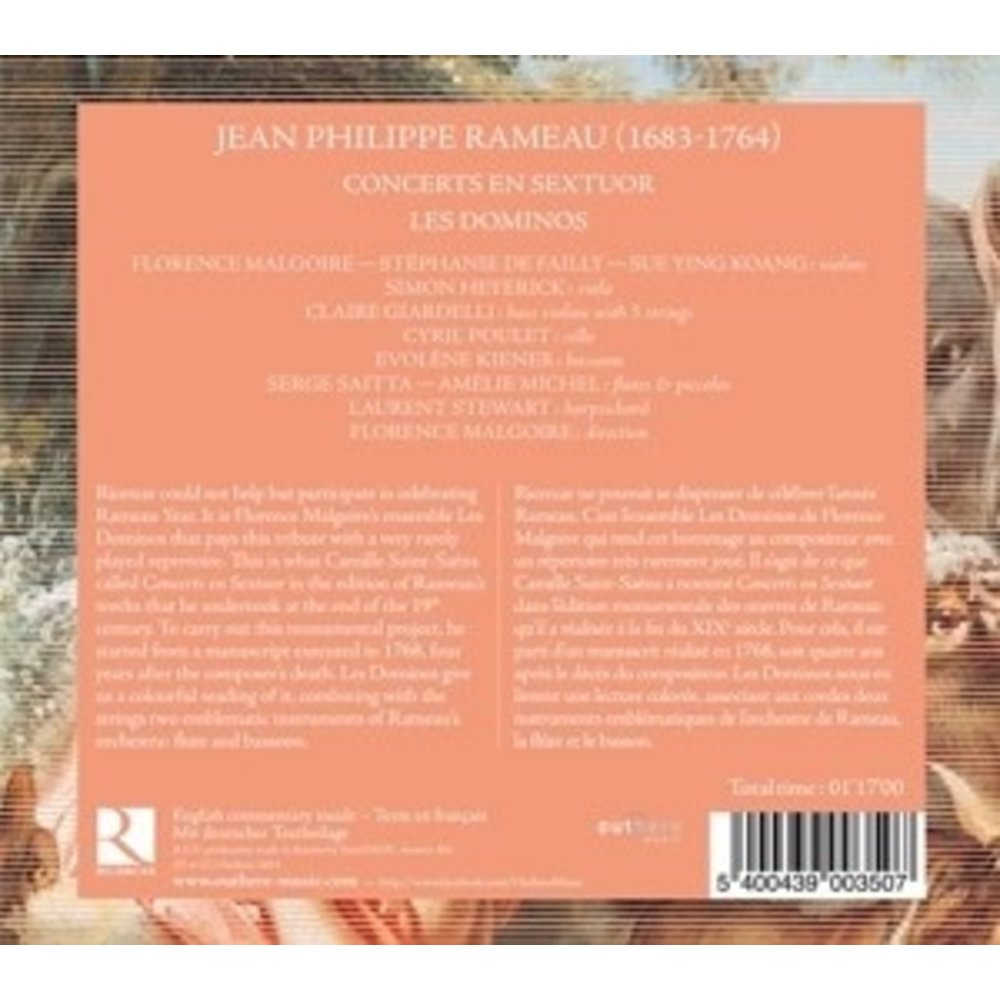 Ricercar Concerts En Sextuor