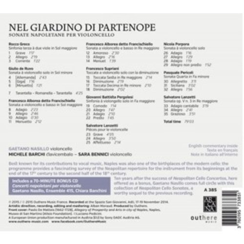 Nel Giardino Di Partenope. Sonate Napoletane Per V