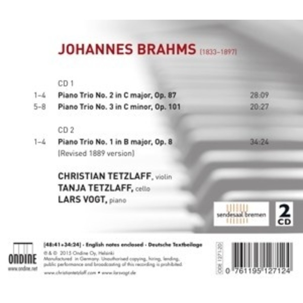 Ondine The Piano Trios