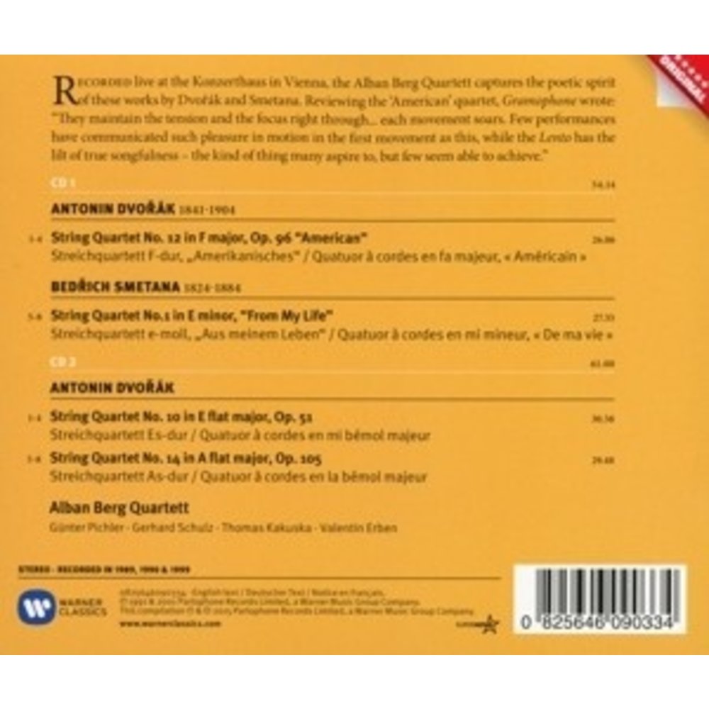 Erato/Warner Classics String Quartets