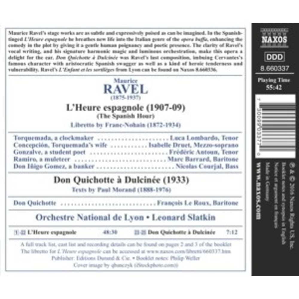 Naxos L'heure Espagnole