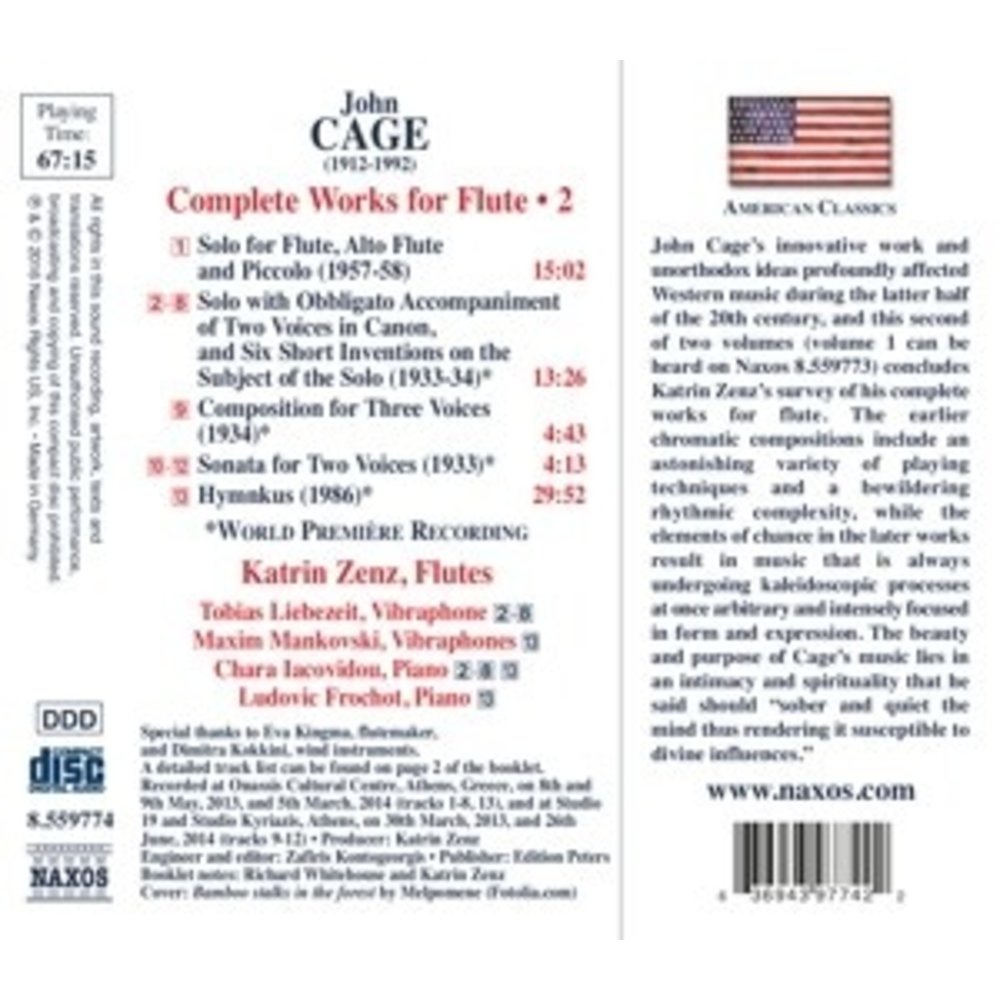 Naxos Complete Works For Flute,Vol.2