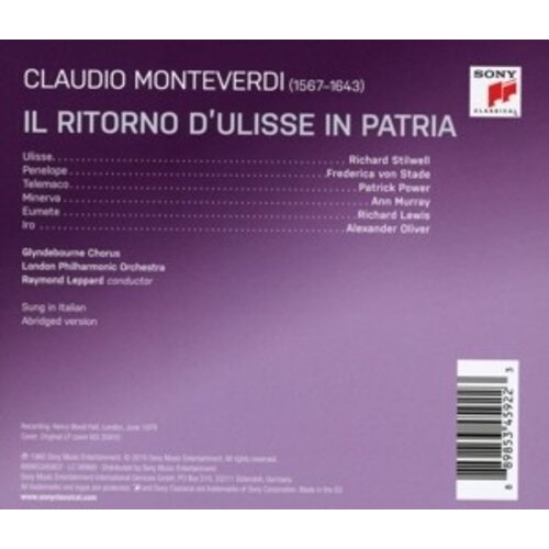 Sony Classical Il Ritorno D'ulisse