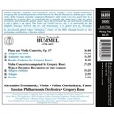 Naxos Hummel: Violin Concerto