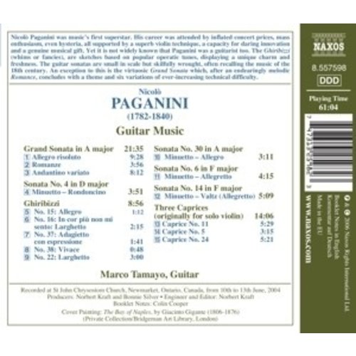 Naxos Paganini: Guitar Music