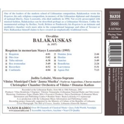 Naxos Balakauskas: Requiem