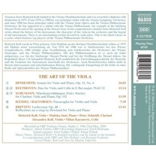 Naxos The Art Of The Viola