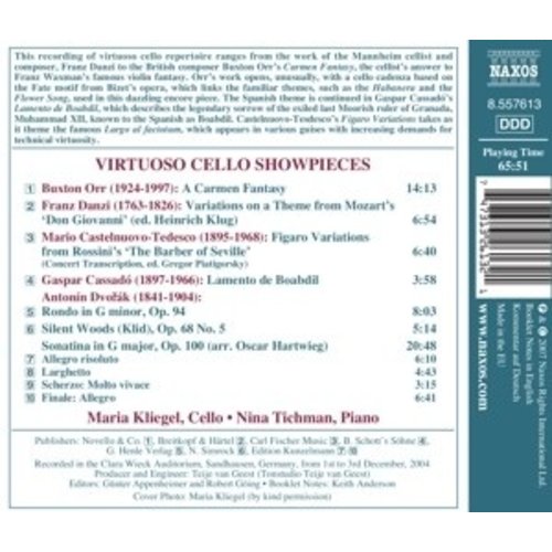 Naxos Virtuoso Cello Showpieces