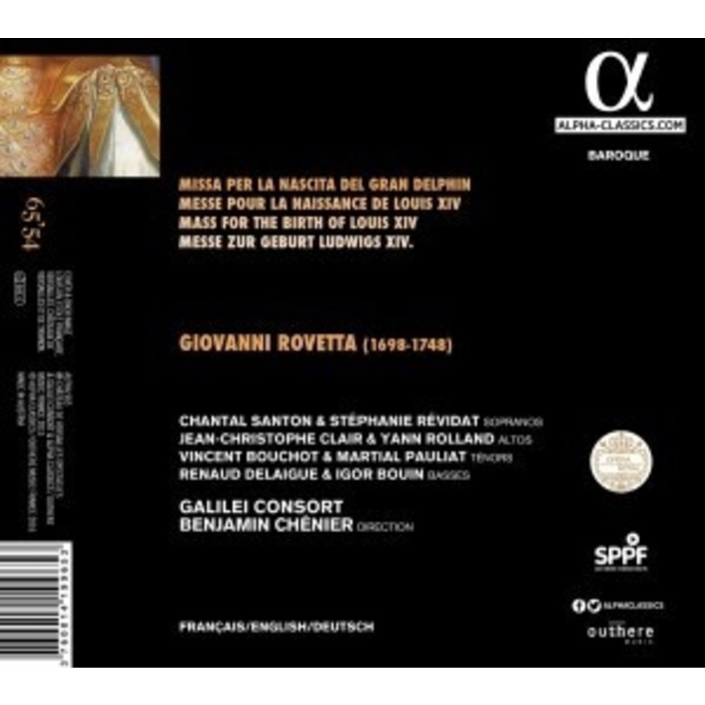 ALPHA Messe Pour La Naissance De Louis Xiv