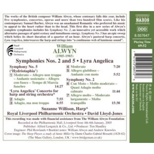 Naxos Alwyn: Symphonies Nos.2 And 5