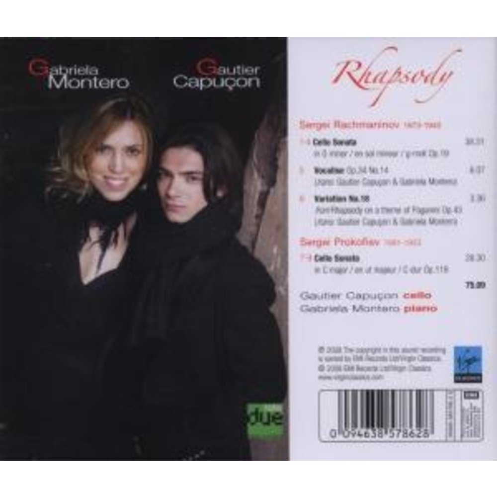 Erato/Warner Classics Rachmaninov & Prokofiev: "Rhap