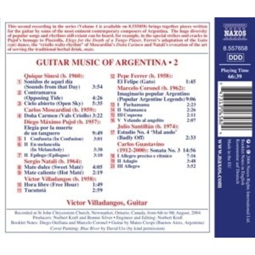 Naxos Guitar Music Of Argentina, V.2