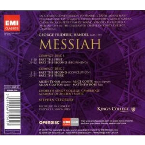 Erato/Warner Classics Handel: Messiah