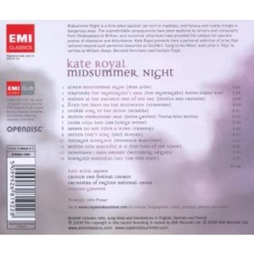 Erato/Warner Classics Kate Royal: Midsummer Night