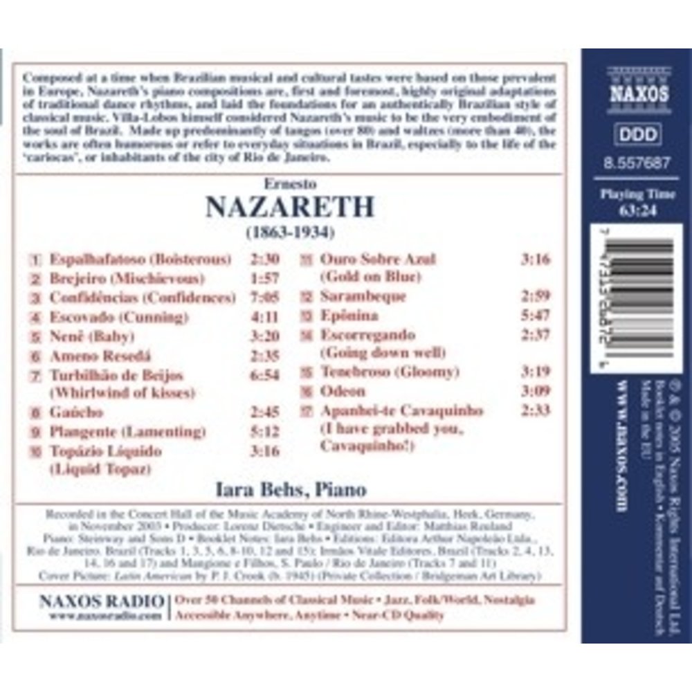 Naxos Nazareth: Tangos, Waltzes And
