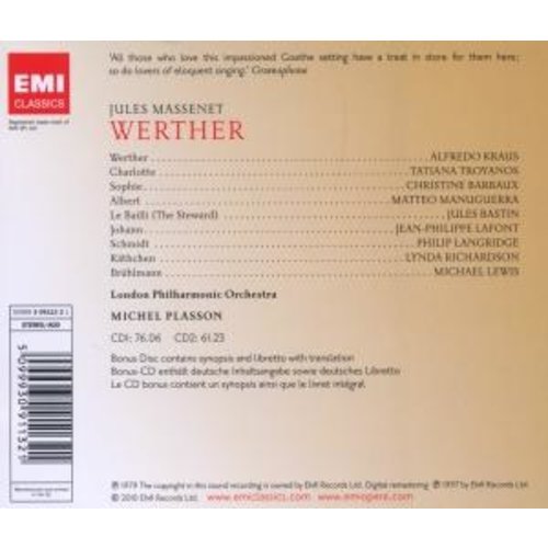 Erato/Warner Classics Massenet: Werther