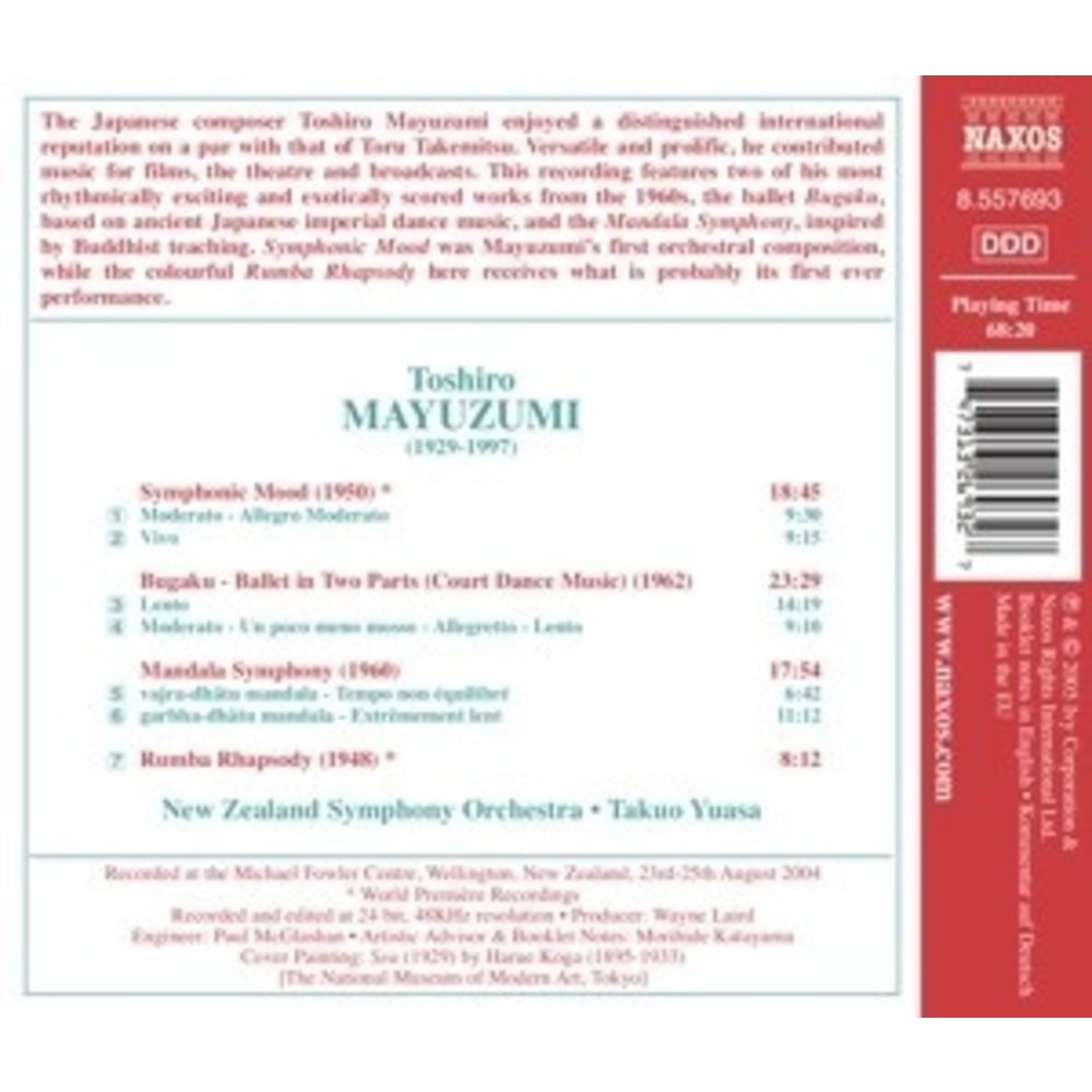 Naxos Mayuzumi: Mandala Symph.