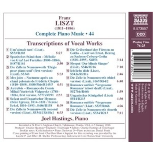 Naxos Complete Piano Music, Vol. 44