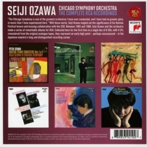Sony Classical Seiji Ozawa & The Chicago Symphony Orchestra