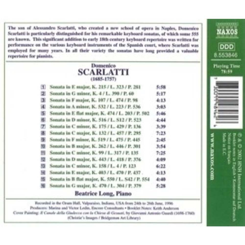 Naxos Scarlatti:keyboard Sonatas V.4