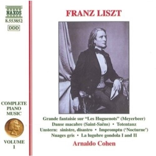 Naxos Liszt:compl. Piano Music Vol.1