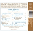 Naxos Szymanowski:violin Son./Mythes