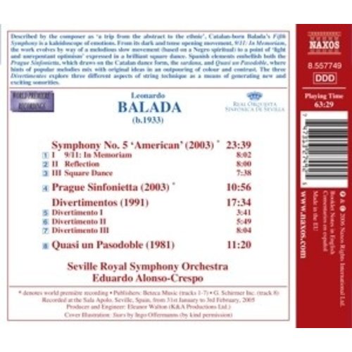 Naxos Balada: Symphony No. 5 / Pragu