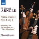 Naxos Arnold: String Quart. 1+2