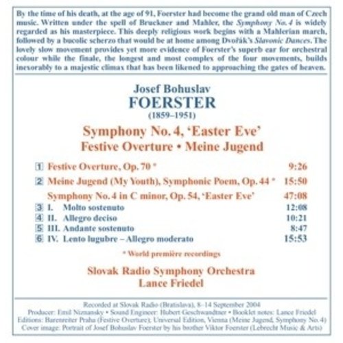 Naxos Foerster: Symphony No. 4 / Fes