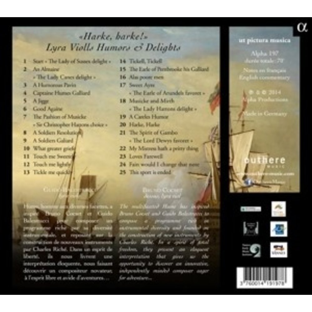 ALPHA Harke, Harke! Lyra Violls Humors & Delights