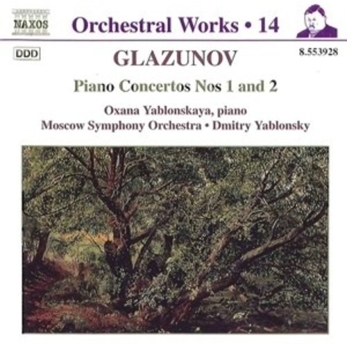 Naxos Glazunov: Piano Concer.nos 1&2