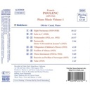 Naxos Poulenc:piano Music Vol.1