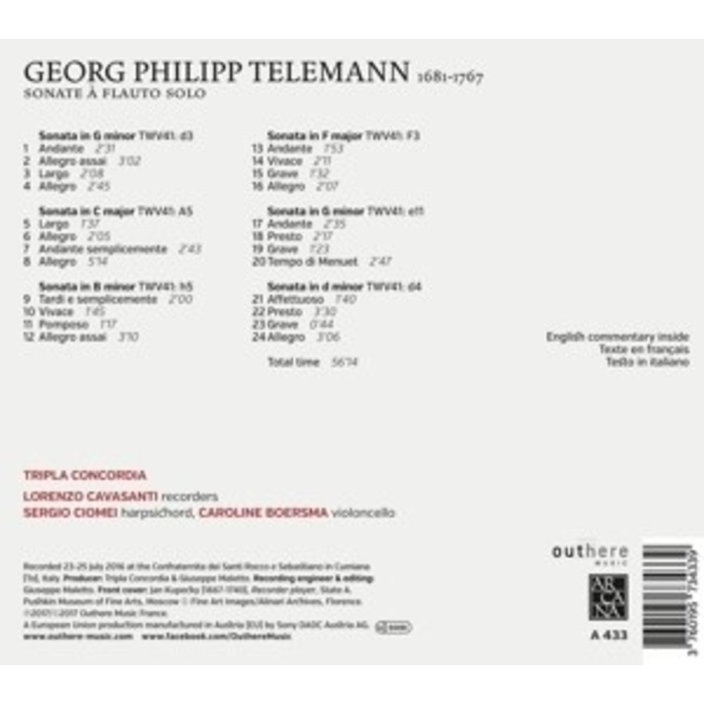 Sonata A Flauto Solo