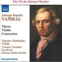 Naxos Vanhal: Violin Concertos In G