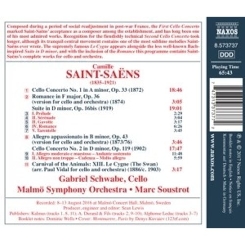 Naxos Works For Cello And Orchestra