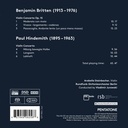 Pentatone Britten & Hindemith Violin Concertos