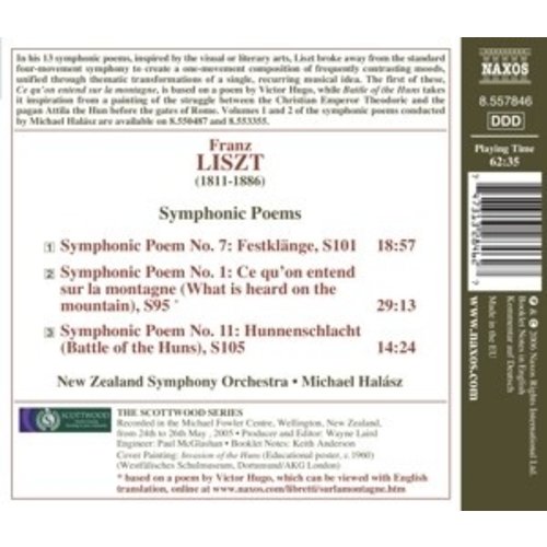 Naxos Liszt: Symphonic Poems, Vol. 3