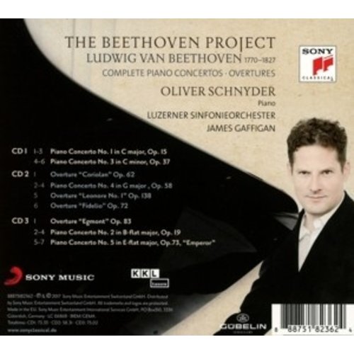 Sony Classical Beethoven Project - The 5 Piano Concertos & 4 Over