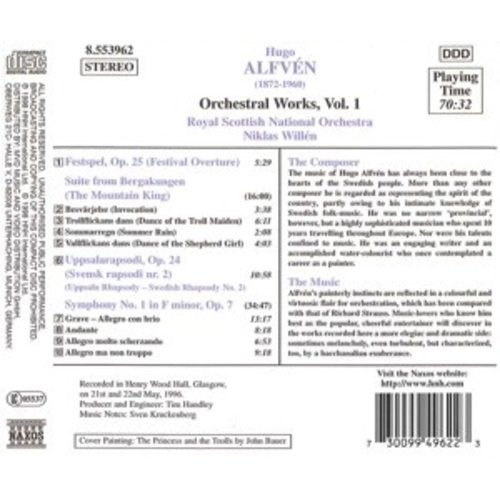 Naxos Alfven: Sym.no.1.The Mountain